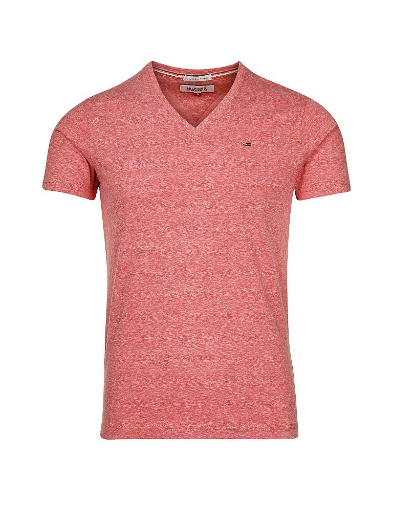 TOMMY JEANS T-Shirt rot | L